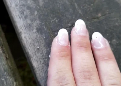 My Freshly Made French Nails