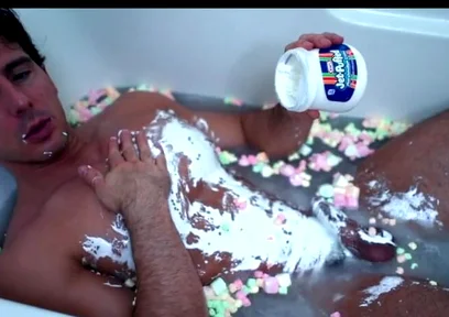 Marshmallow Bath Rub Down