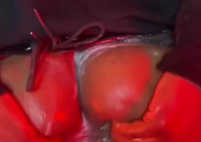 Super Horny Femboy Takes a Creamy Ride on Sex Toy - Surprise Fisting Moment