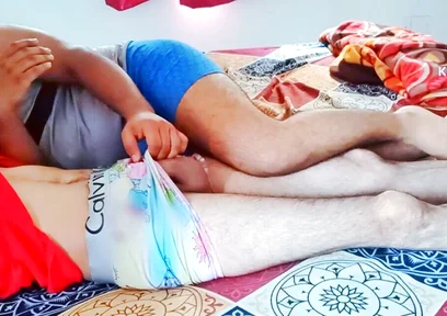 First Time I Open My Step Brother Underwear to See His Big Monster Cock