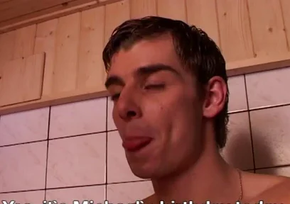 Blonde Bitchboy Has to Swallow Loads of Cum
