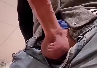 Sneaky Big Cock Has Massive Cumshot