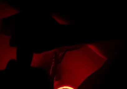 Sucking a Hung Latino in My Red Room