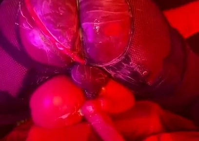 Femboy Gapes and Farts Creamy Butthole with Toys - Anal Training