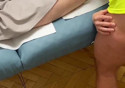 I Massaged a Friend, and Then Gave It to My Butt. 1part 4K Video