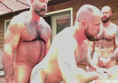 Liam Angell And Luke Harrington In Spreading The Family Seed