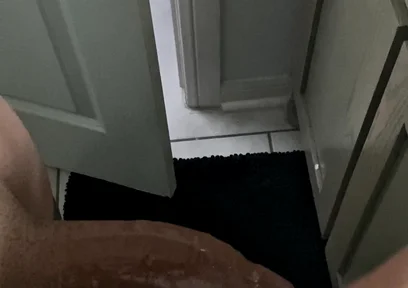 Latino Jerking His Big Uncut Dick