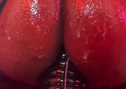 Femboy Gapes Hole with Cone Shaped Dildo