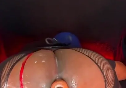 Locked Chastity Bottom Destroyed by Fuck Machine - Intense Butt Ramming