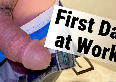 A New Employee Was Sucked by His Boss in Their Office Bathroom