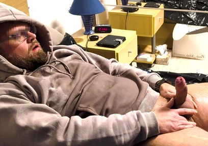 Alex Pisses on His Beard and Clothing