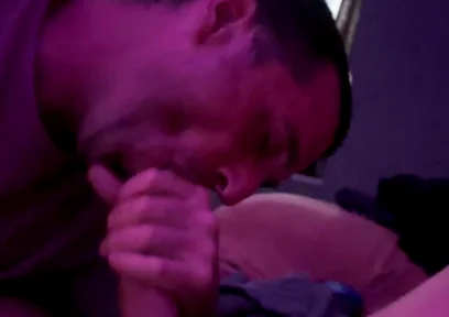 Huge Uncut Latino Dick Throat Fucking His Man