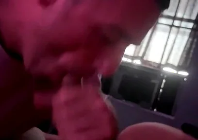 Huge Uncut Latino Dick Throat Fucking His Man