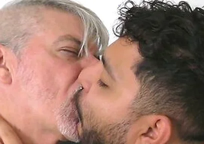 Demetri Silver Visits Richard Lennox For A Tender To Badass Deep Kissing