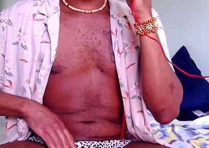 Leopard Thong Show off for Webcam Client