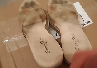 Ejaculation on Worn Heels