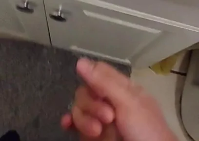 Cumming in the Bathroom