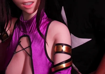 Tifa Lockhart Transforms Into Mileena From Mortal Kombat for 7th Heaven