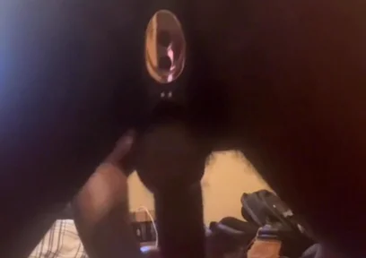 Stroking My BBC Butt Plug Deep in My Ass Fucking Silicone Pussy Doll