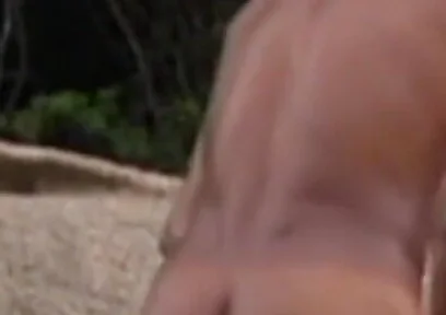 Two Sexy Latino Boys Fucking Bareback in the Public Beach for Fun Exhib