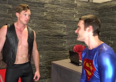 Superman Vs Alpha Stud