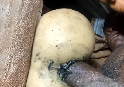 Let Me Fuck This Big Slut so Hot by Hearing My House Neighbors Ringing Tone When Getting Fuck by Anal