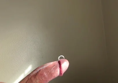 Cumming Before Work Making My Pants Sticky