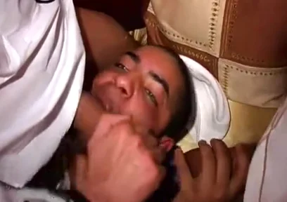 Gayarabclub - Threesome Fuck Between Arab Guys