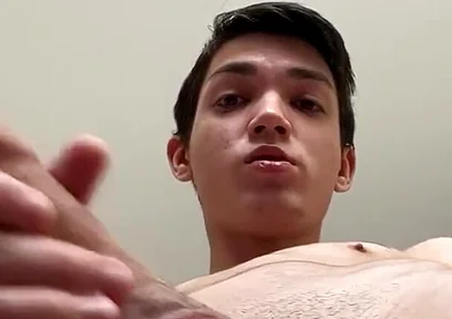 Jerking off an Unshaven Dick