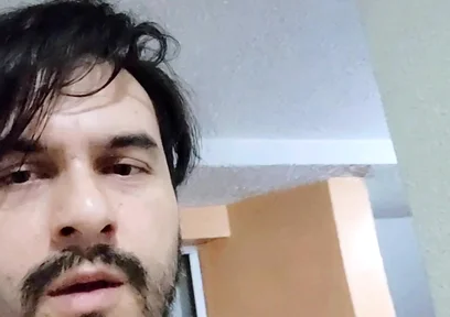 Quick Tease at the Neighbor Door