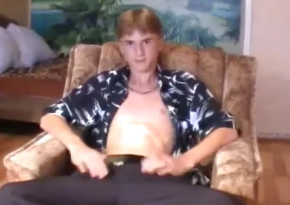 Andrey Blows His Hot Creamy Load