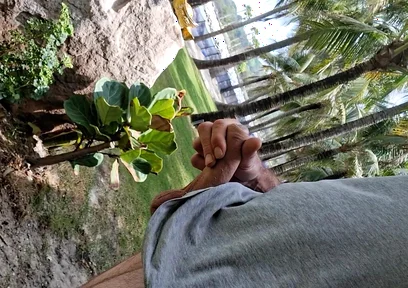 Public Beach Cock Flash