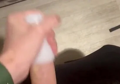 Excited Twink Playing with a New Toy, Pleasure and Cum!