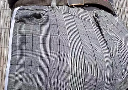 Walking Bulging in the Garden