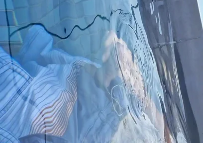 Stroking My Cock in the Pool