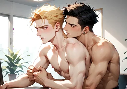 Office Muscle Cumshot Sensation