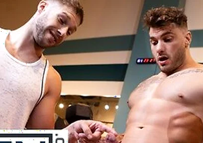 William Seeds Muscular Power Leaves Arno Antino Breathless In A Wild, Intense Gym Hookup