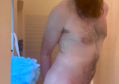 Big Cock in the Shower