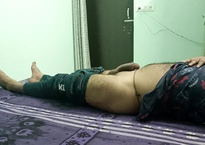 Indian police officer get sucked and fucked by neighbour