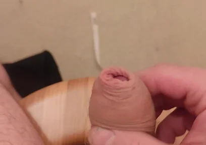 Handjob in the Toilet