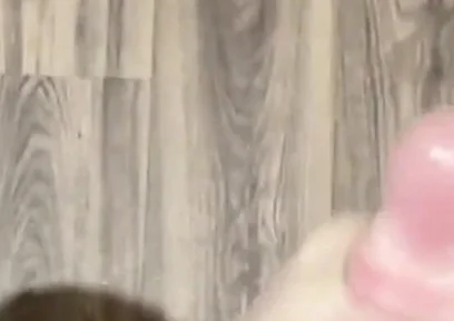 Cumming on the Floor at Night