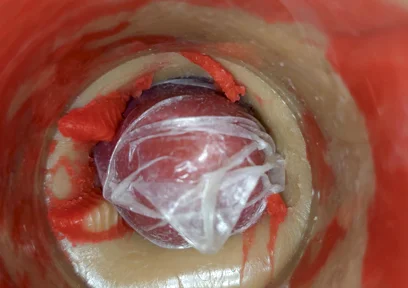 Uncontrollable Surge Fills Pussy with Endless Internal Pressure