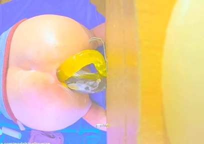 Trying 2 Dildos at Once 2