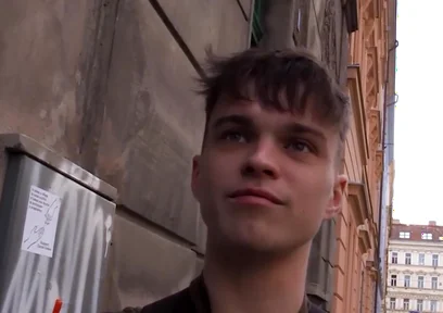 College Guy Strips For Fast Cash And Surprises Everyone By Taking A Cock Deep In His Mouth