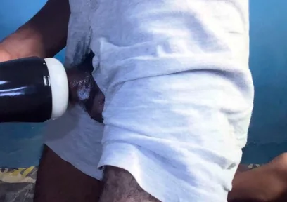 Having Best Time with My Flashlight Pussy