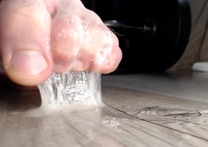 Daddy Feeds Drool and Snot with Legs