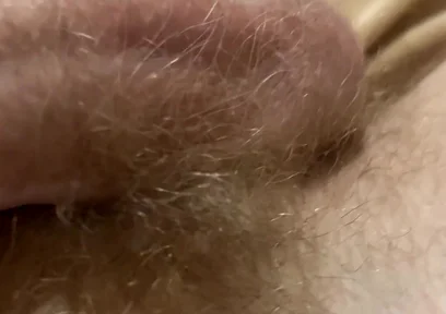 From Soft to Hard. Blond Hairy Dick