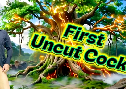 Swallowing Every Drop of Cum From a Beautiful Uncut Cock