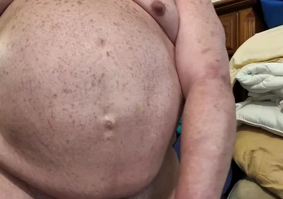 Stroking My Fat Cock