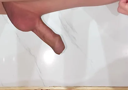 Foreskin Boy Milking and Cum